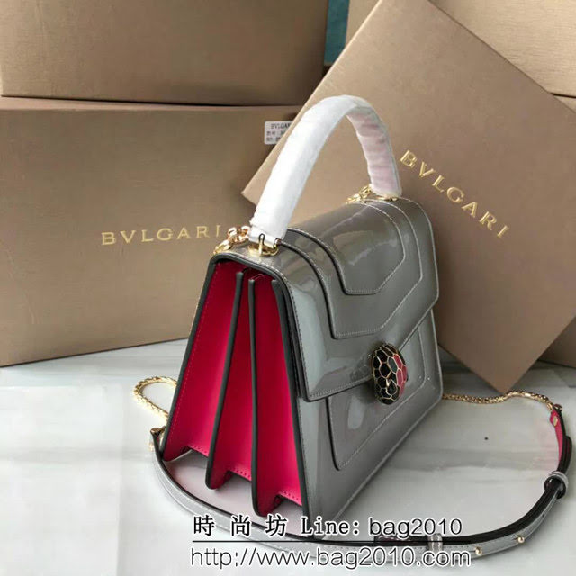 BVLGARI寶格麗 全球限量款 新琺瑯Serpenti三層蛇頭包 可手提肩背 38329 FYD1265